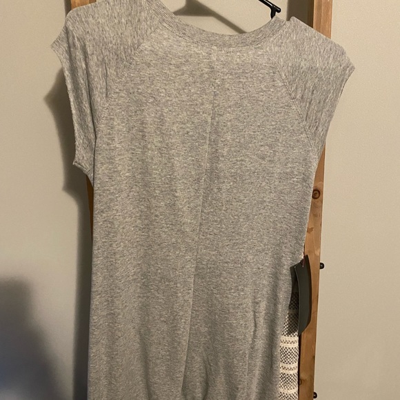 bebe Sweatshirt Dress, Size M, Grey - Picture 2 of 4
